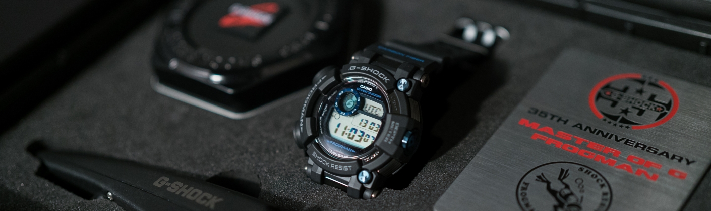 New: Casio G-SHOCK Master of G Poison Dart Frogman GWF-A1000APF-1A -